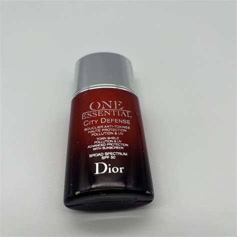 one essential city defense dior|One Essential City defense toxin shield pollution & uv advanced .